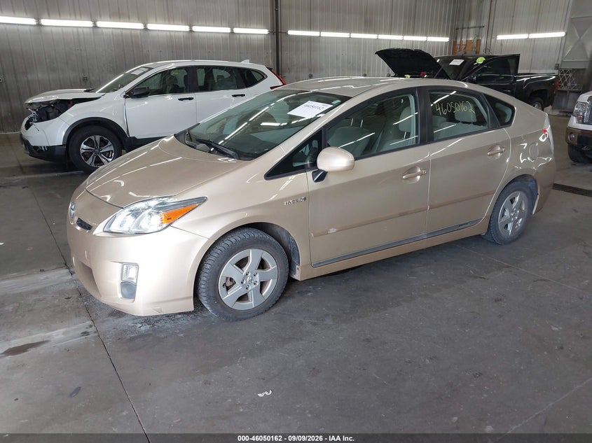 Vin: jtdkn3du3b0257178, lot: 46549648, toyota prius two 20112