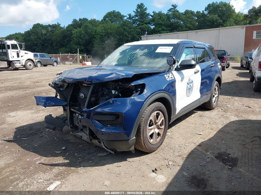 Vin: 1fm5k8ab3tga14075, lot: 46549657, ford police interceptor utility 20262