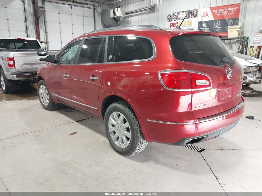 Vin: 5gakvbkd0ej231389, lot: 46549708, buick enclave leather 20143