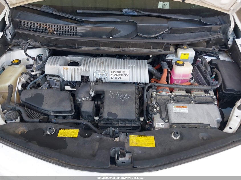 TOYOTA PRIUS V 2012 VIN JTDZN3EU7C3049026