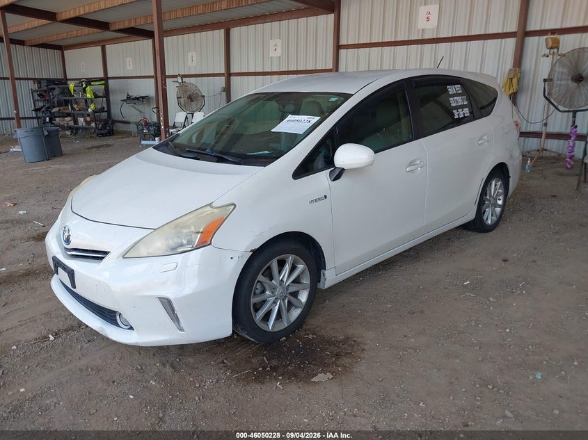 TOYOTA PRIUS V 2012 VIN JTDZN3EU7C3049026