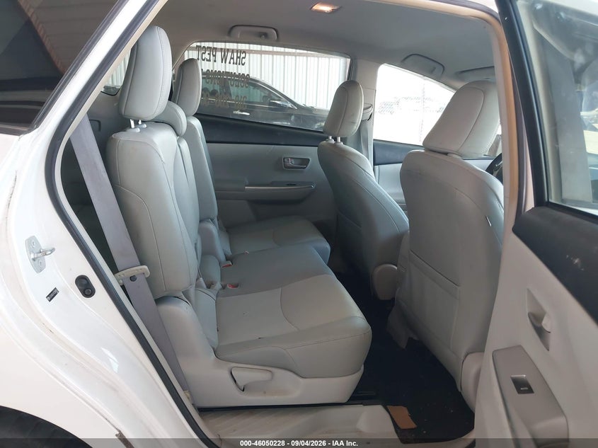 TOYOTA PRIUS V 2012 VIN JTDZN3EU7C3049026
