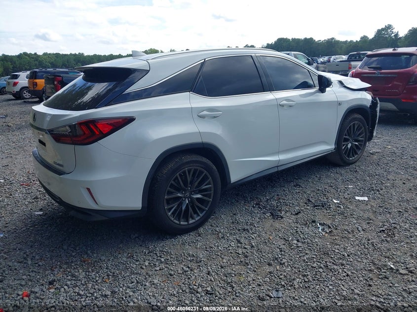 Vin: 2t2bgmca7gc002887, lot: 46549717, lexus rx 450h f sport 20164