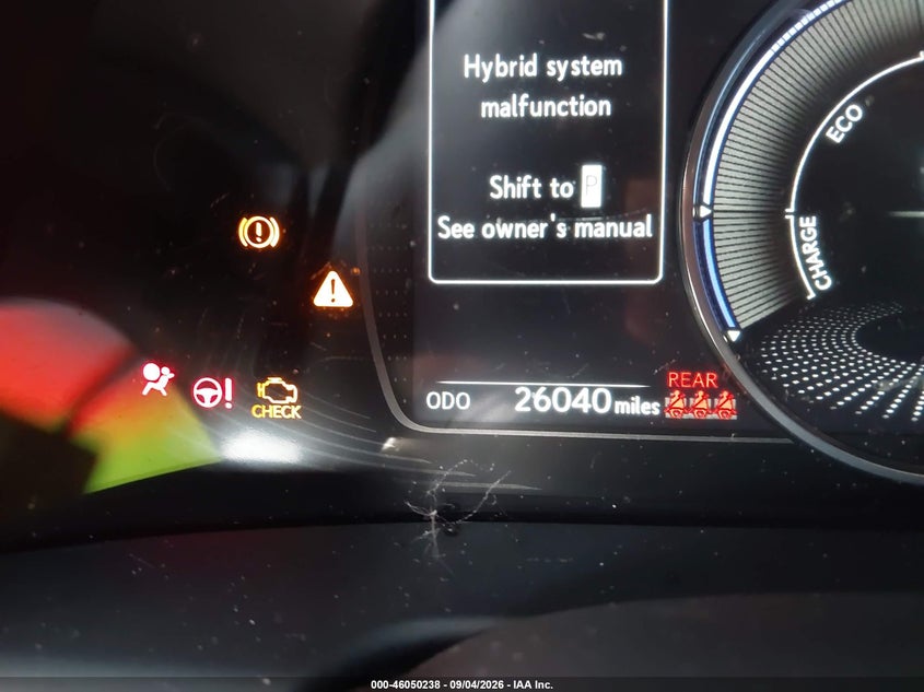 LEXUS ES 300H 2025 VIN 58ADA1C1XSU072669