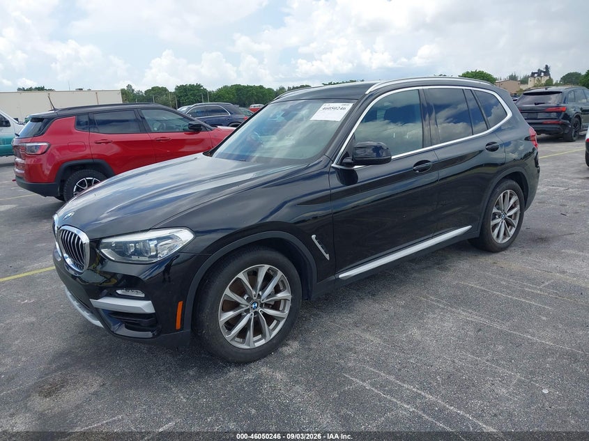 2019 BMW X3 SPORT UTILITY VEHICLE 2.0L I-4 DI, DOHC, VVT, TURBO, PREMIUM , 248HP