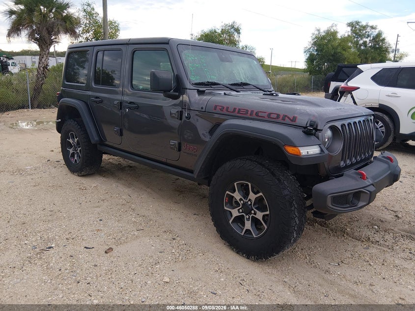 Vin: 1c4hjxfn4kw534842, lot: 46549774, jeep wrangler unlimited rubicon 4x4 20191