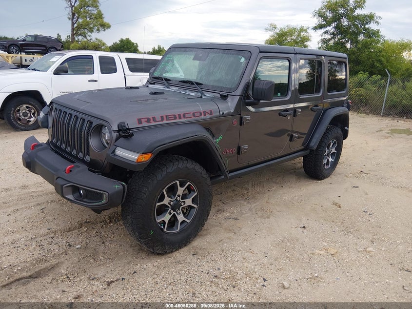 Vin: 1c4hjxfn4kw534842, lot: 46549774, jeep wrangler unlimited rubicon 4x4 20192