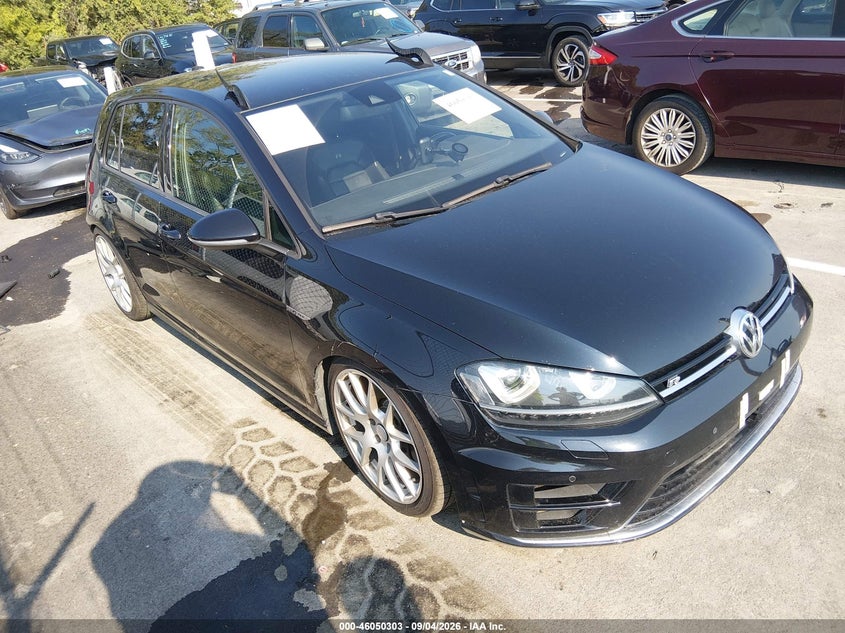 Vin: wvwuf7au4gw236345, lot: 46549789, volkswagen golf r 4-door 20161