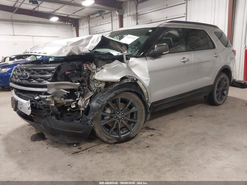 Vin: 1fm5k8d84jga55179, lot: 46549831, ford explorer xlt 20182