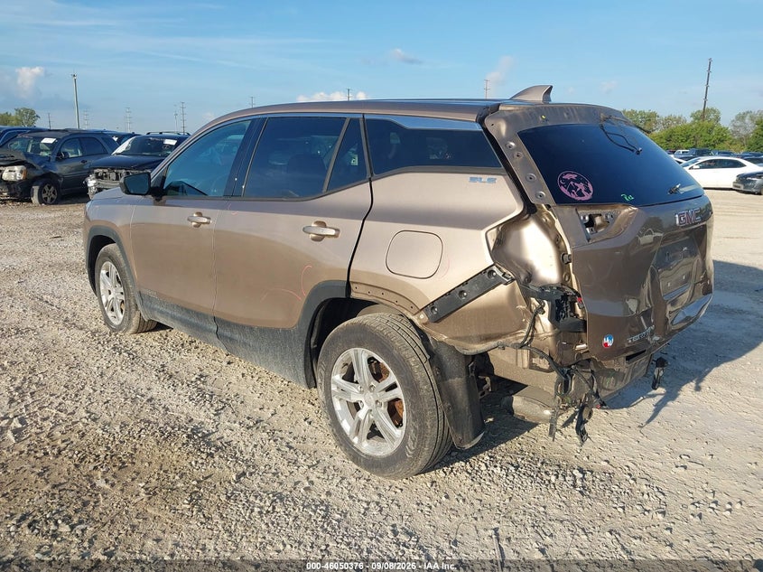 Vin: 3gkalmev2jl308724, lot: 46549862, gmc terrain sle 20183