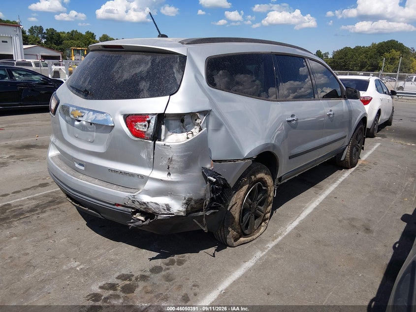 Vin: 1gnkrfed3ej329099, lot: 46549877, chevrolet traverse ls 20144