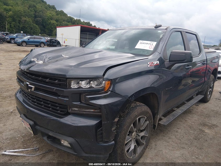 Vin: 1gcuyeed8kz250202, lot: 46549898, chevrolet silverado 1500 rst 20192