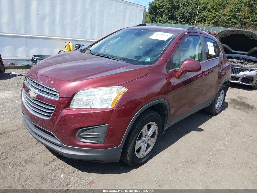 Vin: 3gncjpsbxgl272481, lot: 46549902, chevrolet trax lt 20162