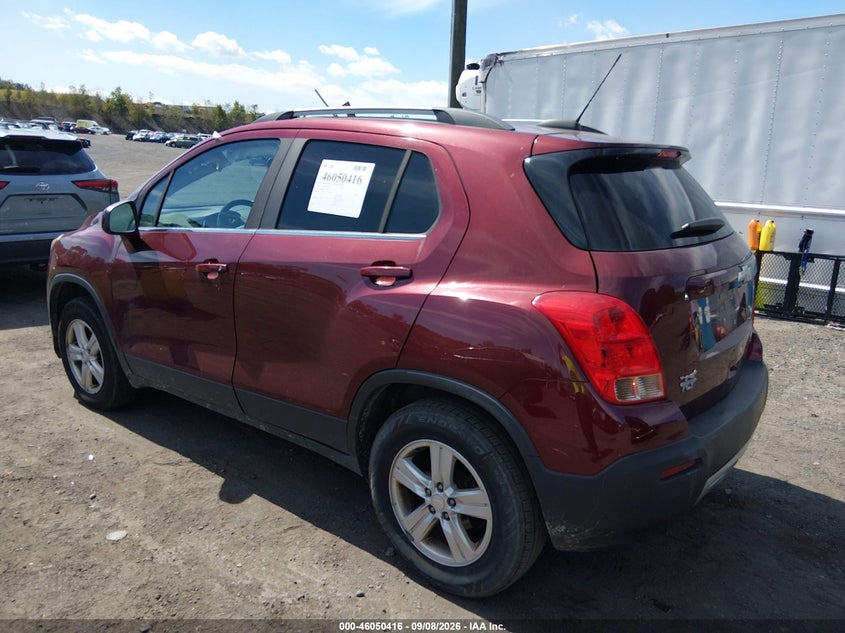Vin: 3gncjpsbxgl272481, lot: 46549902, chevrolet trax lt 20163
