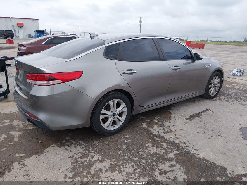 Vin: 5xxgt4l3xjg257346, lot: 46549903, kia optima lx 20184