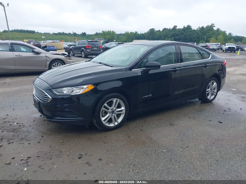 Vin: 3fa6p0uu2jr254478, lot: 46549944, ford fusion hybrid s 20182