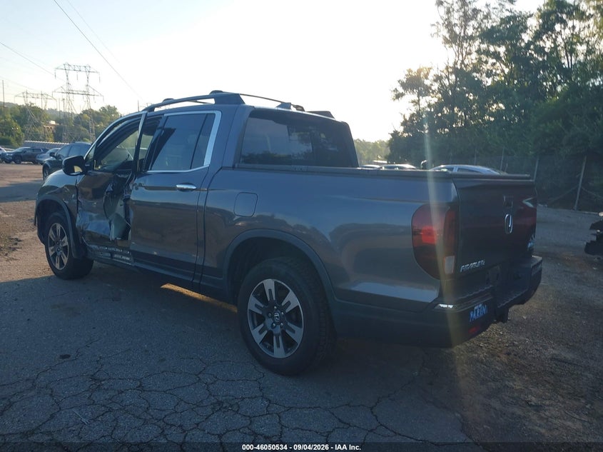 Vin: 5fpyk3f7xkb000683, lot: 46550020, honda ridgeline rtl-e 20193
