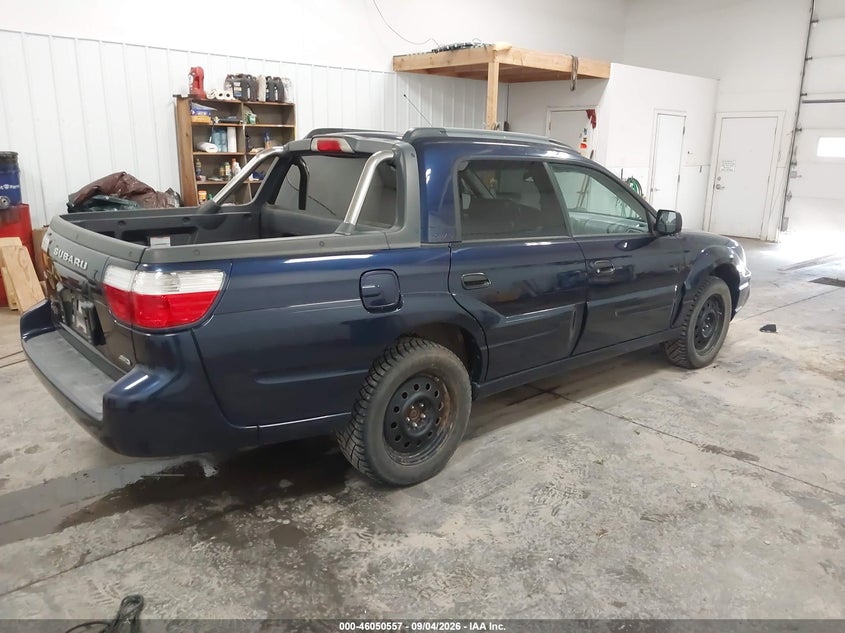 SUBARU BAJA 2005 VIN 4S4BT62C957107049