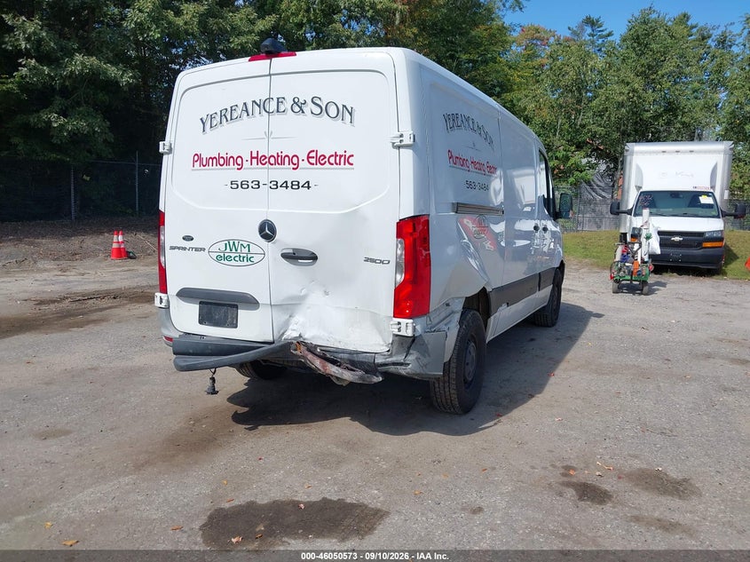 Vin: w1y4ebhy2mt075100, lot: 46550059, mercedes-benz sprinter 2500 standard roof v6 20214