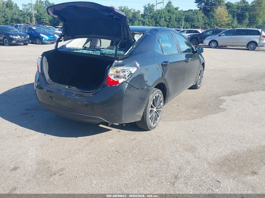 Vin: 2t1burhe4fc274866, lot: 46550108, toyota corolla s premium 20154