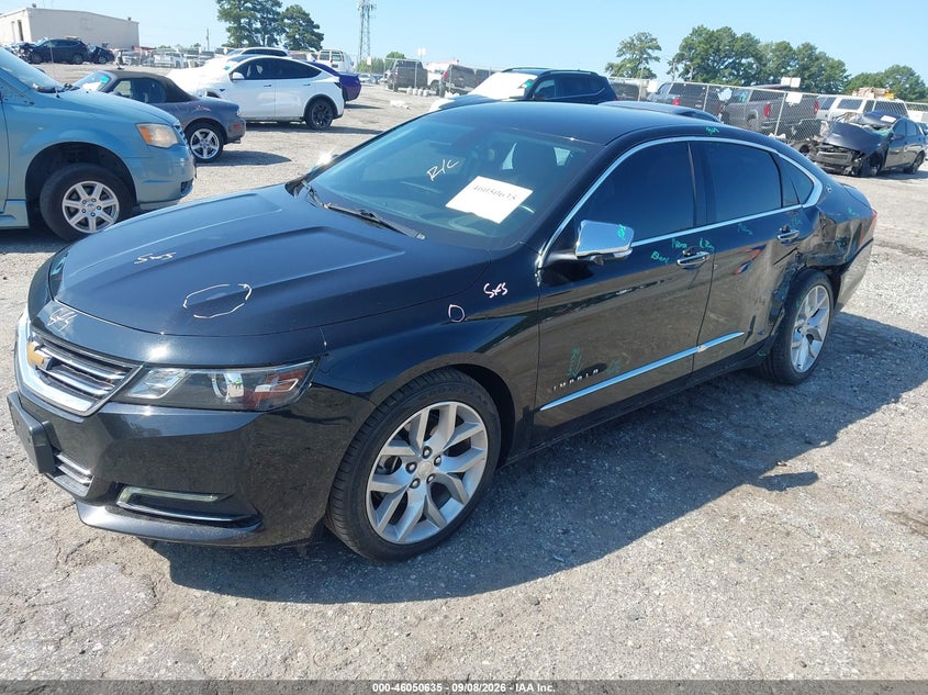 Vin: 2g1105s36k9103529, lot: 46550121, chevrolet impala premier 20192