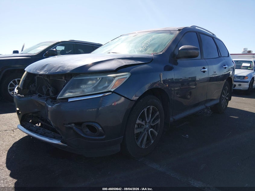 2014 Nissan Pathfinder, Звичайний знос, IAAI, VIN 5N1AR2MN5EC675226 — фото 2