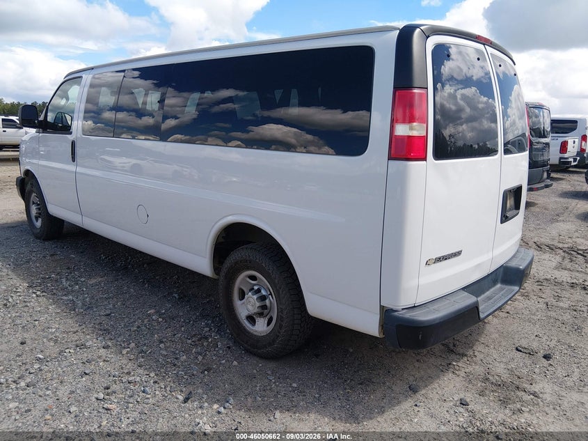 Vin: 1gazgnfg0k1289892, lot: 46550148, chevrolet express 3500 ls 20193