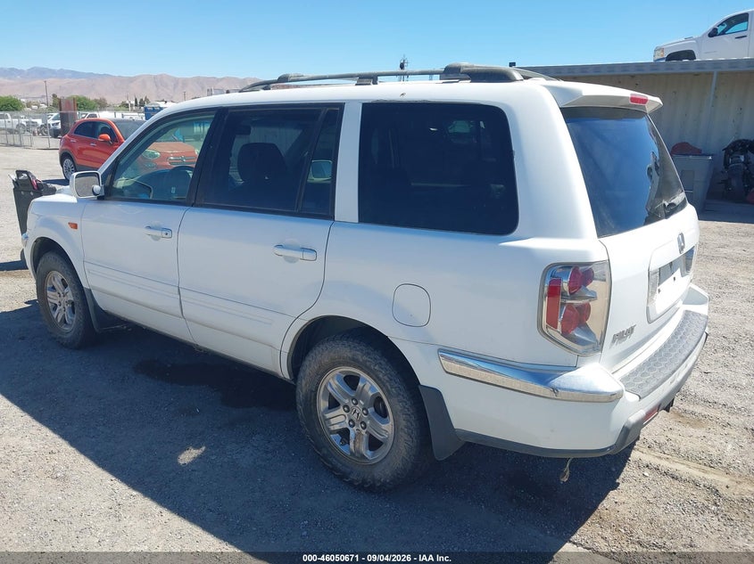 HONDA PILOT 2006 VIN 2HKYF18516H515835