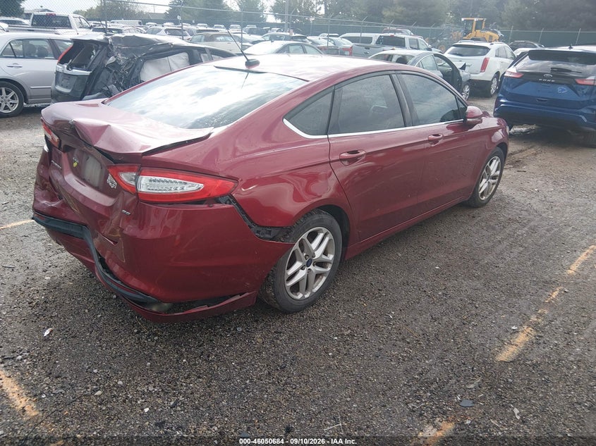 Vin: 1fa6p0h79g5103749, lot: 46550170, ford fusion se 20164
