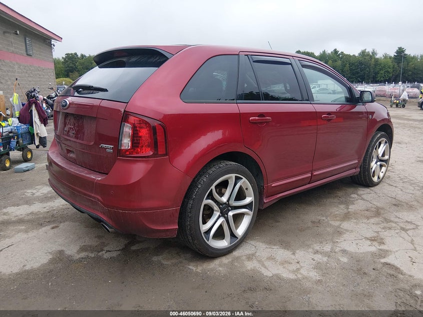 Vin: 2fmdk4ak1dba47041, lot: 46550176, ford edge sport 20134
