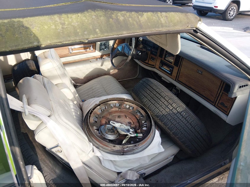 CADILLAC ELDORADO 1984 VIN 1G6AL5788EE630379