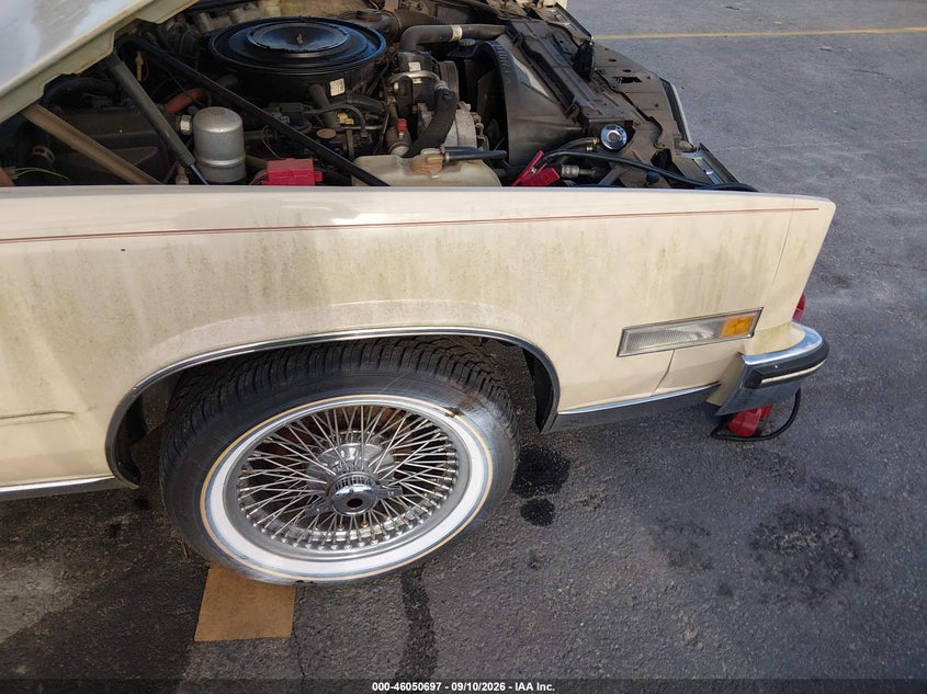 1984 CADILLAC ELDORADO auction photo 6