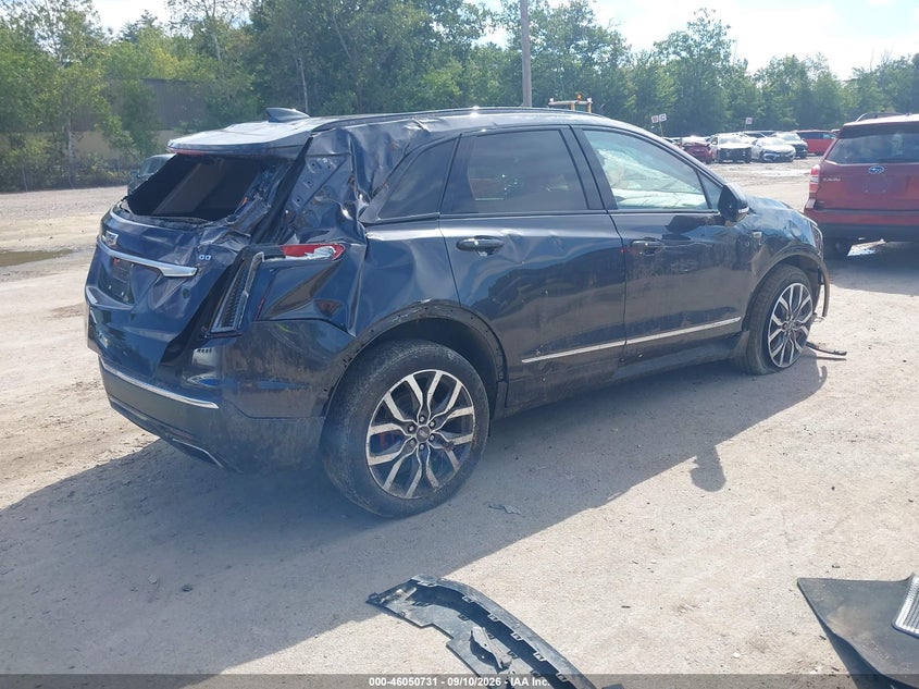 Vin: 1gyknhrs6pz113917, lot: 46550217, cadillac xt5 awd sport 20234