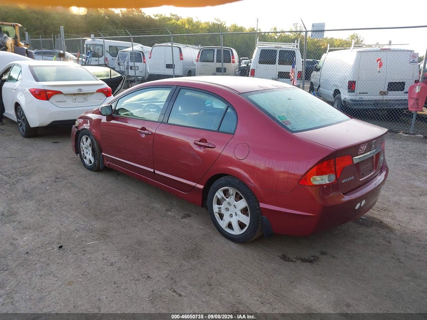 Vin: 2hgfa1f50bh518755, lot: 46550221, honda civic lx 20113