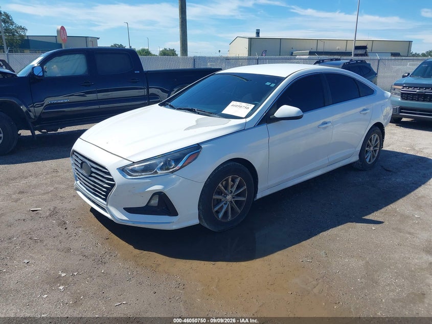 Vin: 5npe24afxjh667981, lot: 46550236, hyundai sonata se 20182