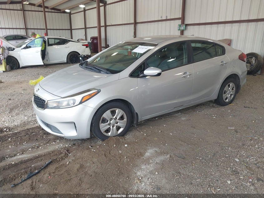 2017 KIA FORTE SEDAN 2.0L I-4 DOHC, VVT, REGULAR , 147HP