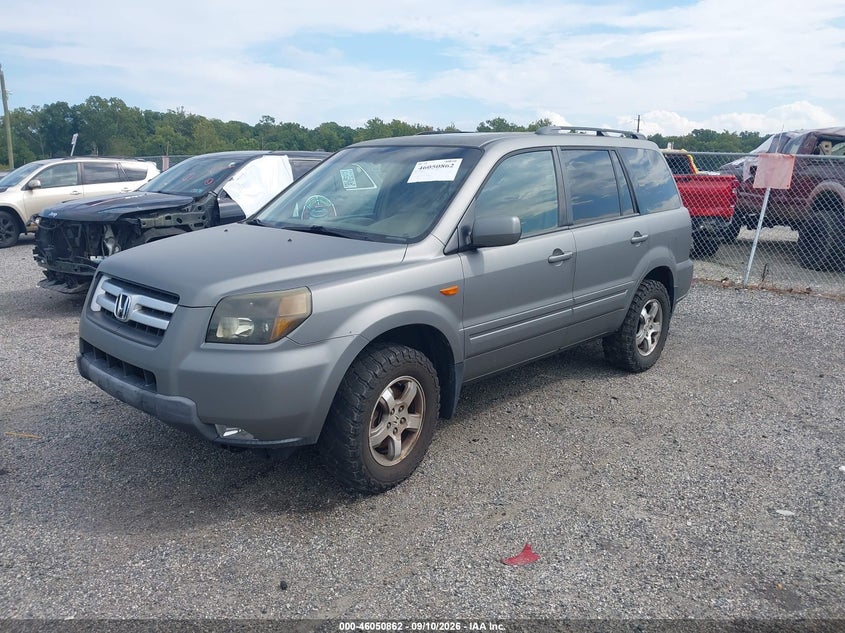 HONDA PILOT 2008 VIN 5FNYF18768B039276