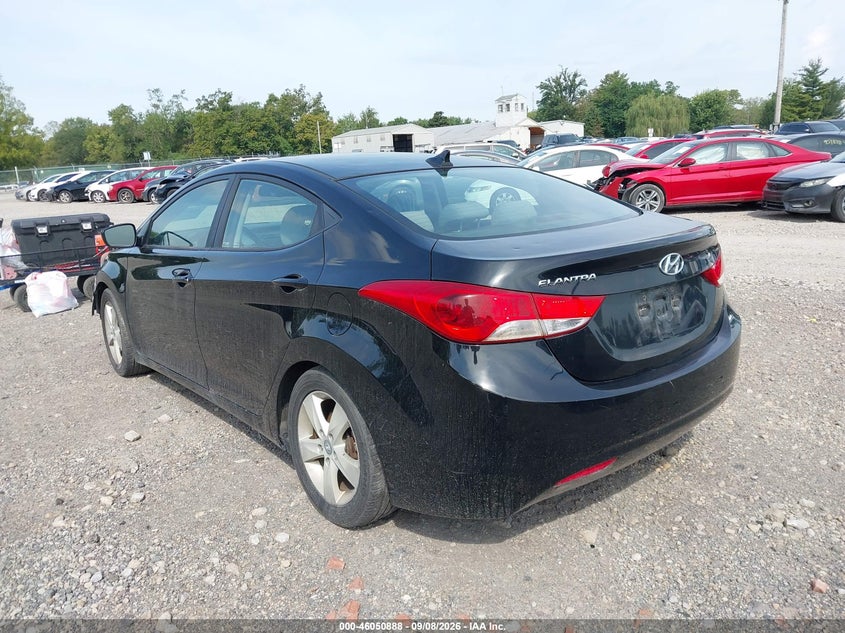 Vin: kmhdh4ae8du555610, lot: 46550374, hyundai elantra gls 20133