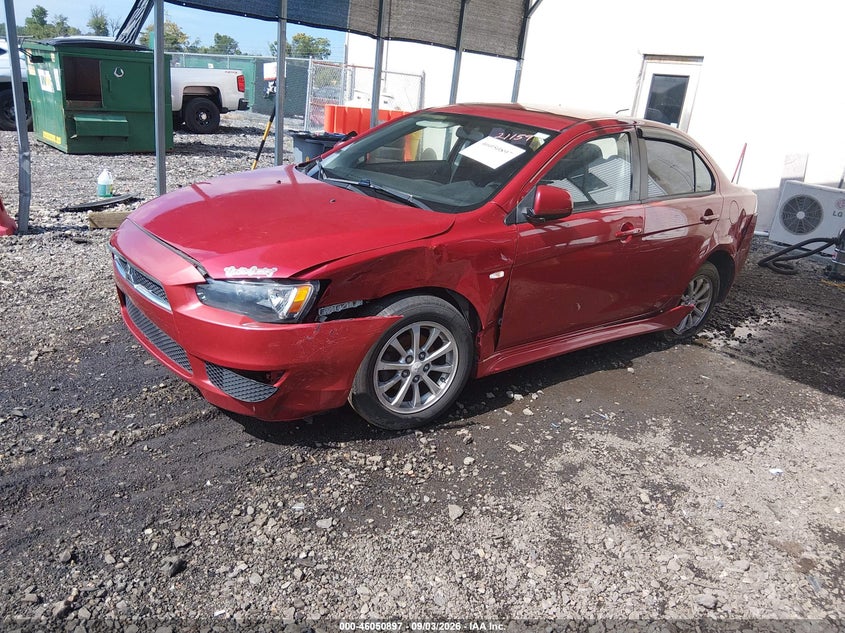 Vin: ja32u2fu6eu007777, lot: 46550383, mitsubishi lancer es 20142