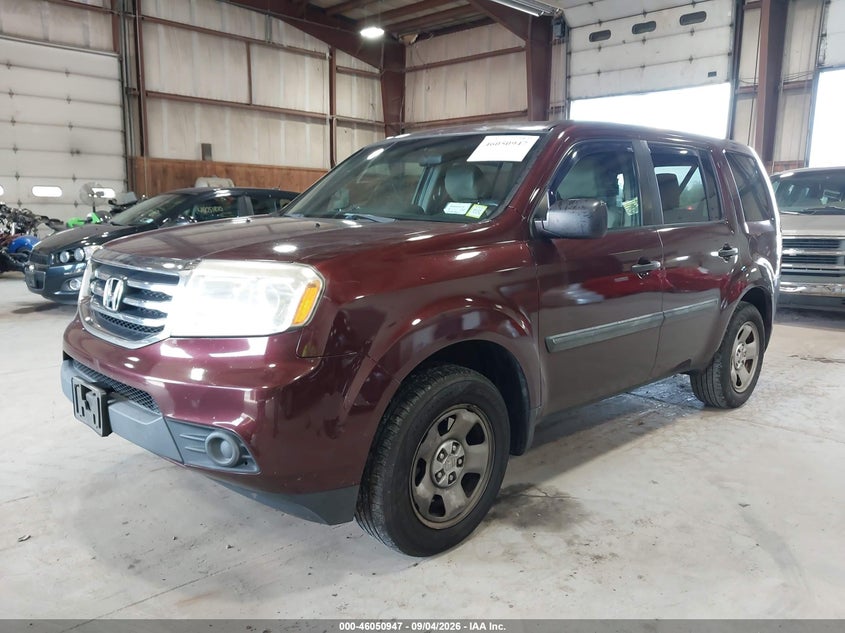 HONDA PILOT 2015 VIN 5FNYF4H28FB046183