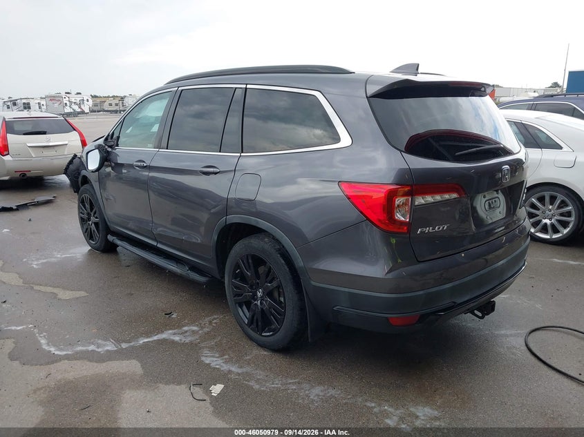 Vin: 5fnyf6h24mb013237, lot: 46550465, honda pilot awd special edition 20213