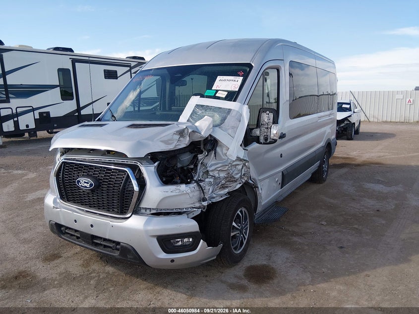 Vin: 1fbax2cg2tka54420, lot: 46550470, ford transit-350 passenger van xlt 20262
