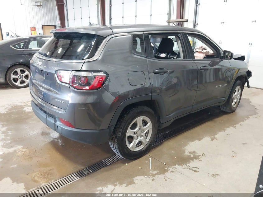Vin: 3c4njcab7nt172654, lot: 46550499, jeep compass sport fwd 20224
