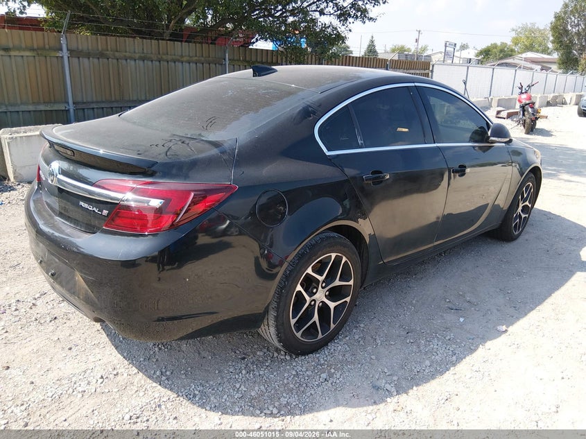 Vin: 2g4gl5ex0h9122248, lot: 46550501, buick regal turbo sport touring 20174