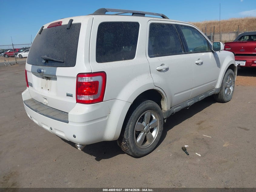 Vin: 1fmcuoeg8akd33300, lot: 46550523, ford escape 20104