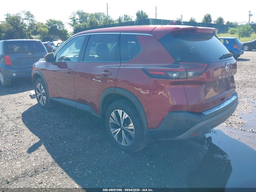 2021 NISSAN ROGUE auction photo 3