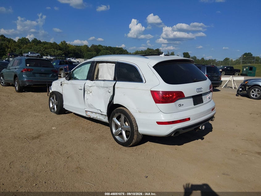 Vin: wa1dgafexed001110, lot: 46550562, audi q7 3.0t s line prestige 20143