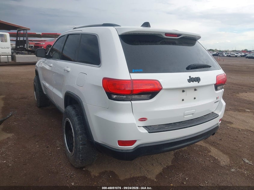 Vin: 1c4rjeag6gc329890, lot: 46550563, jeep grand cherokee laredo 20163