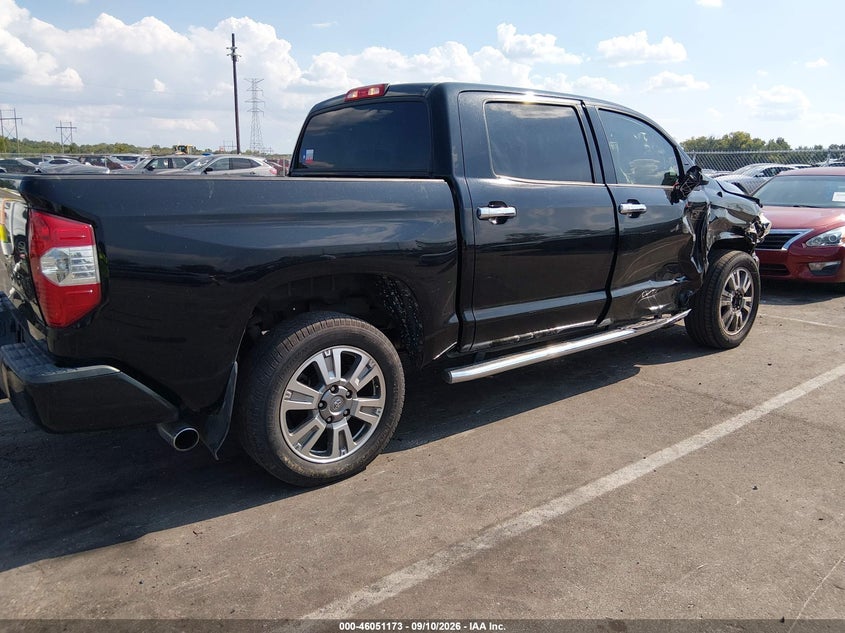 Vin: 5tfgy5f14ex160451, lot: 46550663, toyota tundra platinum 5.7l v8 20144
