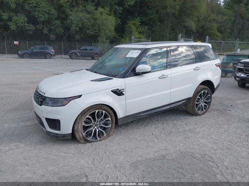 Vin: salwr2su5ma788293, lot: 46550680, land rover range rover sport hse silver edition mhev 20212